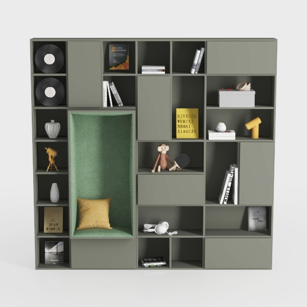 Modern Elegance-Bookshelf 3