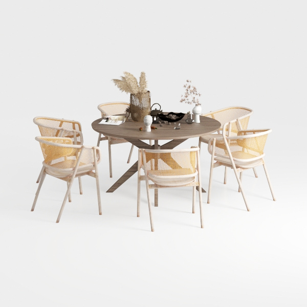 Open-air Cafe-dining table.max