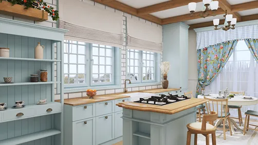 Provence kitchen