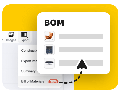 導出 BOM 來管理預算